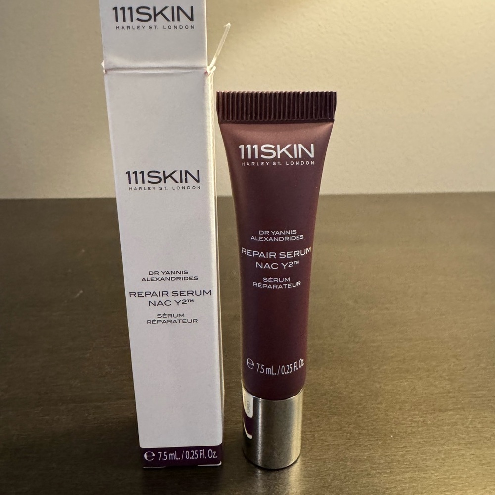 111Skin Repair Serum NAC Y2 .25 oz 7.5 ml Travel Size NIB